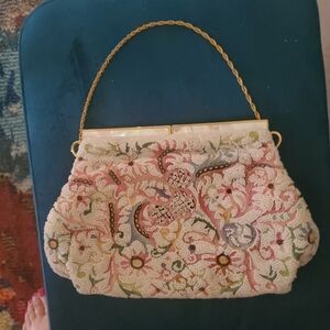 VINTAGE EVENING HANDBAG BEADED BY JOSEF FRANCE